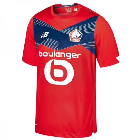 Fotballdrakt Lille OSC Hjemmetrøye 2020-2021 Kortermet